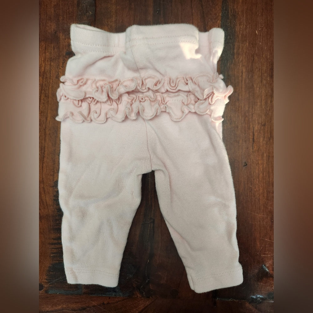 Carter's Pink Ruffle Butt Leggings